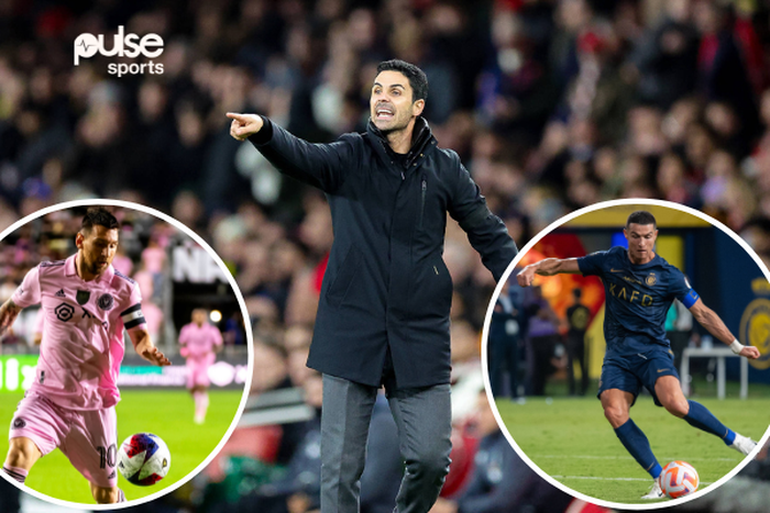 Arteta weighs in on Messi and Ronaldo GOAT debate || Image credit: Imago