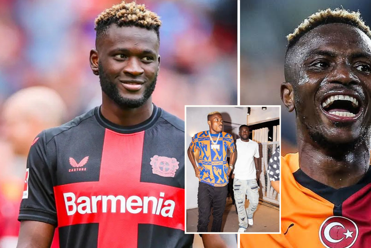 Victor Boniface quizzes Osimhen on plans to shut down ‘Detty December’