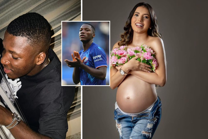 Moisés Caicedo welcomes 1st child with childhood sweetheart Paolita Salazar