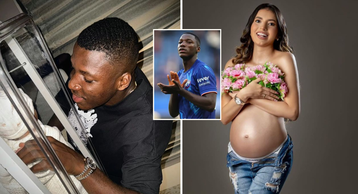 Moisés Caicedo welcomes 1st child with childhood sweetheart Paolita Salazar