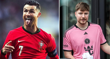 Cristiano Ronaldo set to 'break the internet' as he finally comes face-to-face world's biggest YouTuber who is a Messi fan