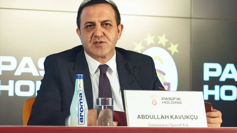 Abdallah Kavukcu Galatasaray vice president || Imago