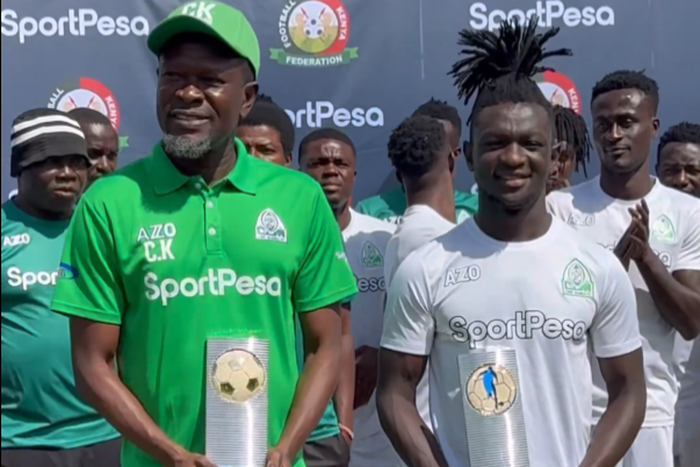 Big Wins For Gor Mahia's Charles Akonnor, Sharrif Musa As They Bag Inagural FKFPL Monthly Awards
