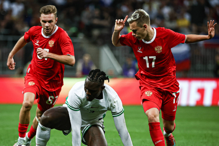 Eagles midfielder in action for Nigeria || Image credit: Imago