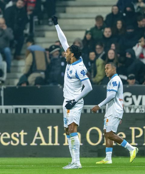 Aubameyang finds joy in Marseille after Super Eagles nightmare. (Photo Credit: Marseille/X)
