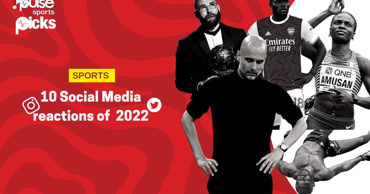 Top 10 sports social media reactions | Pulse Sports Nigeria