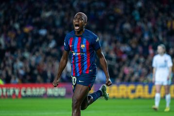 Oshoala helps Barcelona set Champions League record