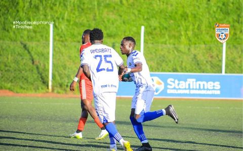 (Watch) Questionable refereeing, disallowed goals, defensive mistakes, and comebacks as URA, Busoga play out an entertaining draw