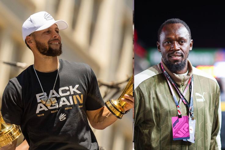 Usain Bolt in awe of Steph Curry’s exploits against Boston Celtics