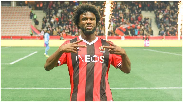 Terem Moffi has 6 goals and 2 assists this season in Ligue 1.