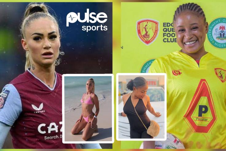 Peace Abbey vs Alisha Lehmann: Comparing the most beautiful player in NWFL with Aston Villa star