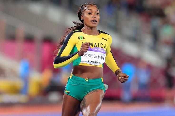'You don't have to gas me'- Elaine Thompson-Herah still in festive mode as drops elegant photos on a night out