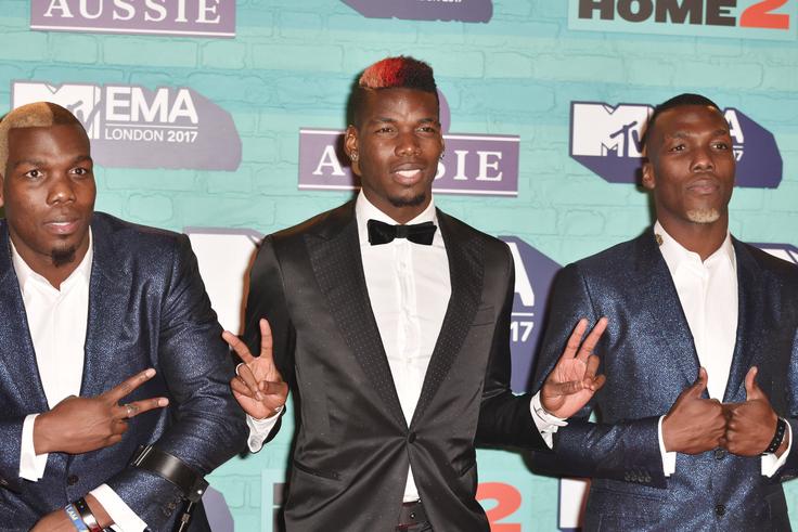 Pogba brothers Florentin, Paul, and Mathias Pogba | Imago
