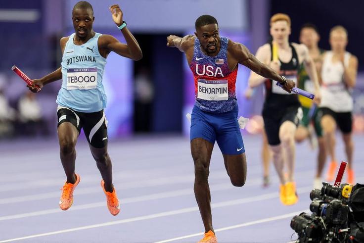 'I was like, man this kid’s not playing' - Rai Benjamin gives Letsile Tebogo his flowers as he reflects on Paris Olympics