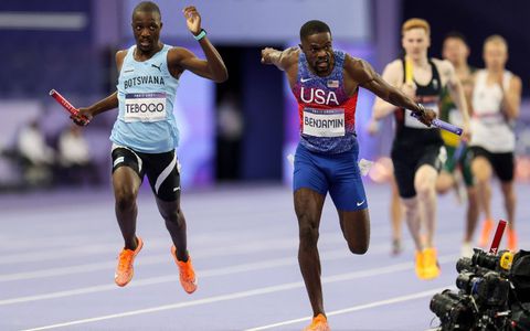 'I was like, man this kid’s not playing' - Rai Benjamin gives Letsile Tebogo his flowers as he reflects on Paris Olympics