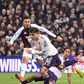 Morgan Rogers curling one into the Man United goal || Image credit: Imago