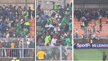 Great Goals, Teargas, Fist Fights, Injured Fans as Gor Mahia and Nairobi United Match is Abandoned