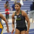 Miracle Thompson rewrites her Cloud County College 60mH School Record