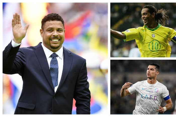 Brazil Icon Ronaldo Nazario Picks His All-Time Greats