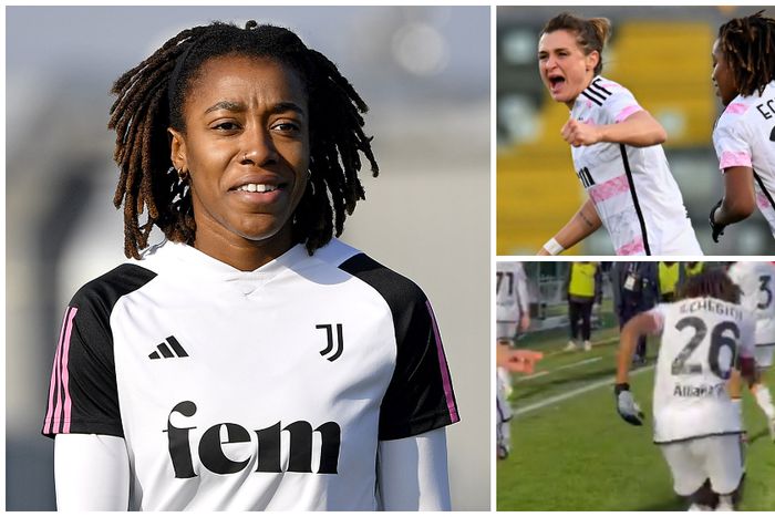 Super Falcons star Onyi Echegini shines for Juve.