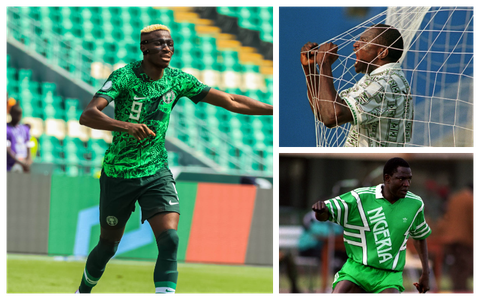 AFCON 2023: Victor Osimhen acknowledges Rashidi Yekini as Nigeria's greatest striker