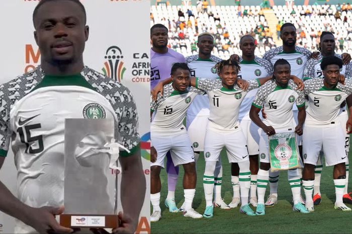 Nigerians are not happy with Moses Simon despite Man of the in the Super Eagles' 1-0 win against Guinea Bissau in their final AFCON 2023 group game.
