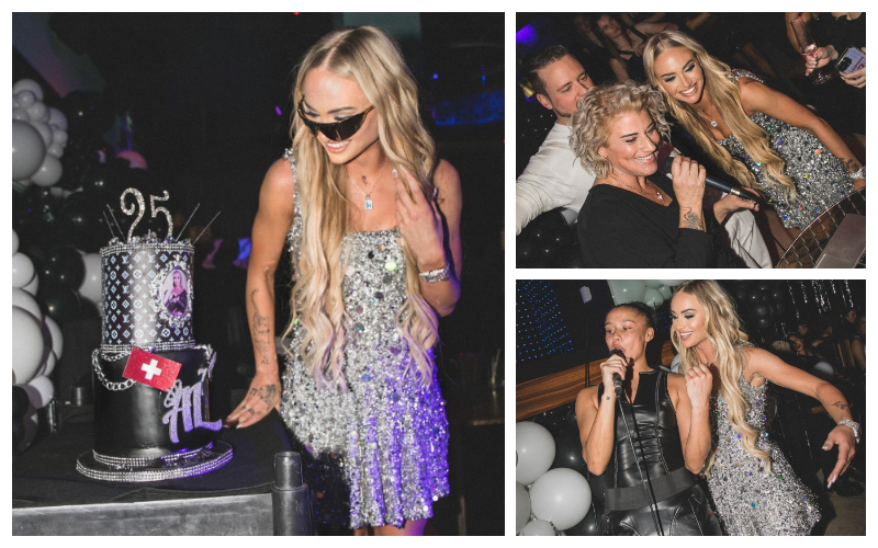 Alisha Lehmann Celebrates in Style with Dazzling Birthday Cake!
