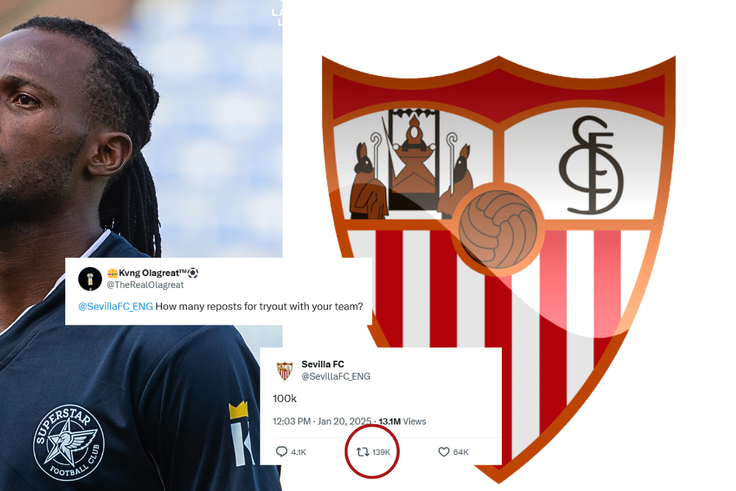 From Amateur to LaLiga? Nigerian amateur footballer goes VIRAL after securing potential trial with Sevilla