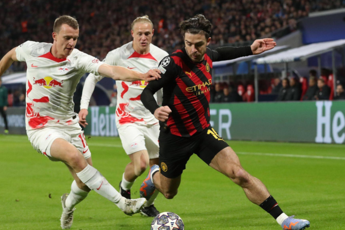 Manchester City held to a draw by Leipzig