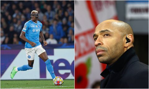 UCL: Henry challenges Osimhen after the Napoli striker’s goal against Barcelona