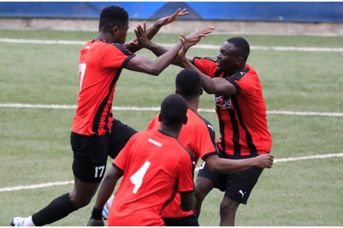 Beyond Limits youngsters celebrate a famous victory against Torino