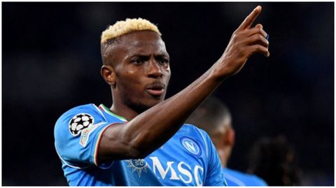 Premier League beckons for Osimhen as Italian media hint at summer move for Napoli striker 