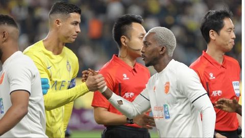 Cristiano Ronaldo knocks out Henry Onyekuru from Champions League: Al Nassr beat Al Fayha to set up a quarterfinal against Al Ain
