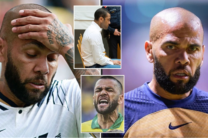 Dani Alves Rape Case: Brazilian defender jailed for sexual assault