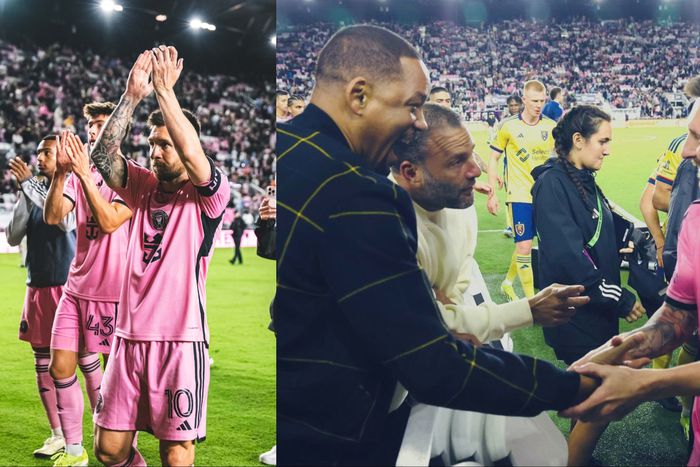 Messi meets Will Smith bags assist in MLS Opener as Inter Miami beats Real Salt Lake.