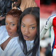 Afrobeats superstars Tems and Ayra Starr at the Emirates as Arsenal suffer demoralising defeat to West Ham