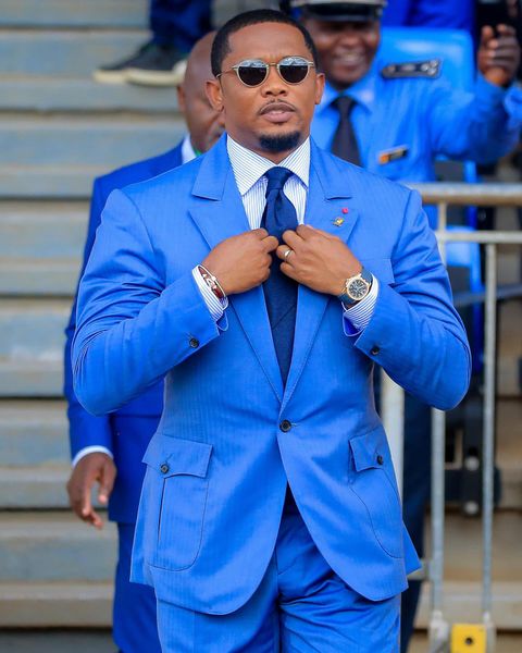 Cameroon legend Samuel Eto'o calls Super Eagles of Nigeria star Ademola Lookman his younger brother in support of Atalanta penalty miss in the Champions League.