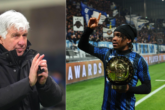 Gian Piero Gasperini and Ademola Lookman have seen their relationship fracture || Image credit: Imago