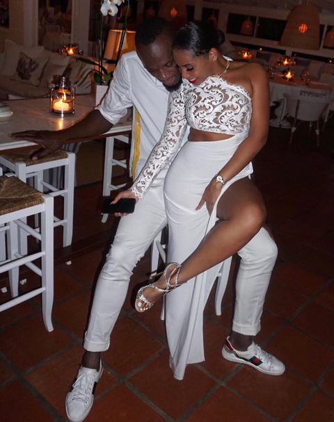 How did Usain Bolt and Kasi Bennett meet?