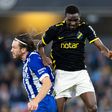 Collins Lusaka Sichenje during the Allsvenskan soccer match between IFK Gothenburg and AIK.