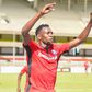 AFC Leopards midfielder Victor Omune celebrates a goal during FKF Premier League match.