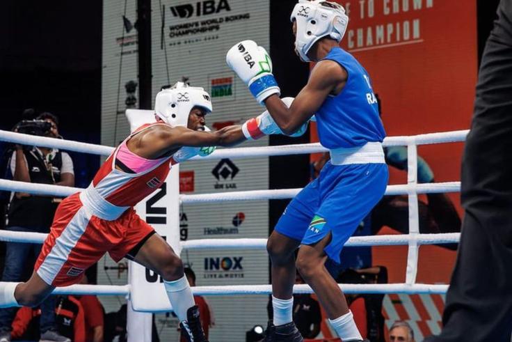 Christine Ongare in action