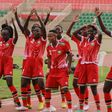 Harambee Starlets celebrating a goal.