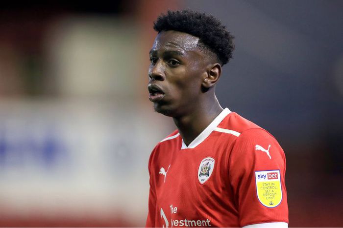 Clarke Oduor, who could start for Barnsley as they prepare to face Stoke at Oakwell.