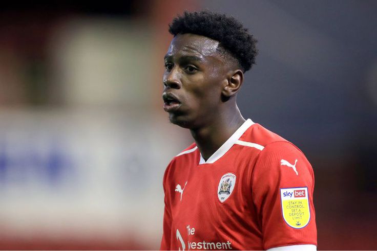 Clarke Oduor, who could start for Barnsley as they prepare to face Stoke at Oakwell.