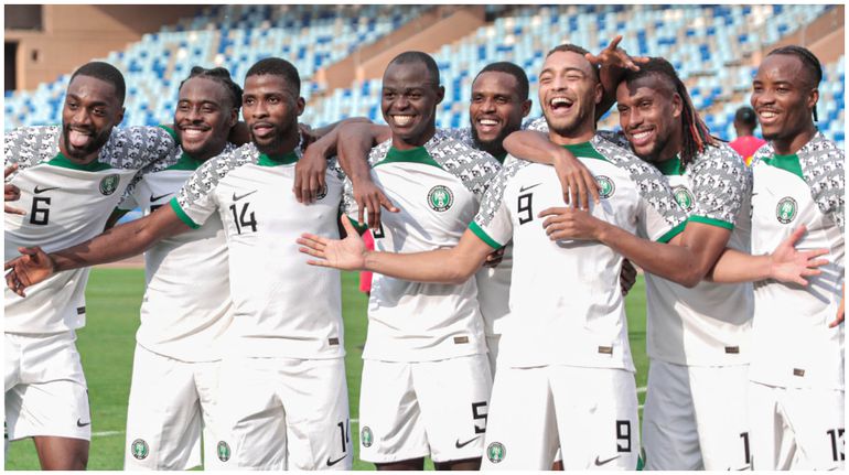 Nigeria's Super Eagles powered past Ghana in Morocco.