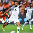 William Troost-Ekong scoring for Nigeria against Ivory Coast.
