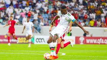 Harambee Stars captain Michael Olunga sends inspirational message to Rising Stars players