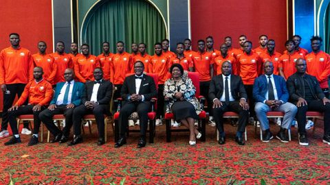 Malawi President Lazarus Chakwera treats Harambee Stars to dinner ahead of Four Nations Tournament