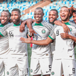 Super Eagles players celebrating win over Ghana || Image credit: Imago